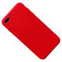 Чехол для Apple iPhone 7 Plus, iPhone 8 Plus силиконовый Soft Touch 4 <красный> ― Оптовый PromiseMobile