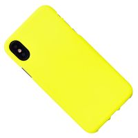 Чехол для Apple iPhone X, iPhone Xs силиконовый Soft Touch Light <желтый> ― Оптовый PromiseMobile