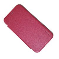 Чехол для Asus ZenFone Zoom (ZX551ML) флип боковой пластик-кожзам Nillkin Sparkle <красный> ― Оптовый PromiseMobile