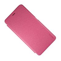 Чехол для Asus ZenFone 3 Ultra (ZU680KL) флип боковой пластик-кожзам Nillkin Sparkle <розовый> ― Оптовый PromiseMobile