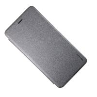 Чехол для Asus ZenFone 3 Ultra (ZU680KL) флип боковой пластик-кожзам Nillkin Sparkle <серый> ― Оптовый PromiseMobile