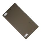 Чехол для BlackBerry Z3 задняя крышка пластик ребристый Nillkin <коричневый>