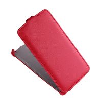 Чехол для Fly FS502 (Cirrus 1) флип кожзам №1 <красный> ― Оптовый PromiseMobile