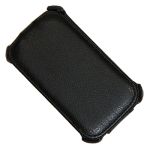 Чехол для Fly IQ430 флип кожзам №1 <черный>