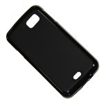 Чехол для Fly IQ4411 силиконовый матовый <черный>