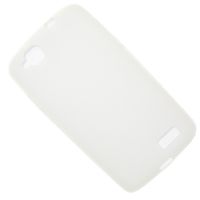 Чехол для Fly IQ4490i силиконовый матовый <белый> ― Оптовый PromiseMobile