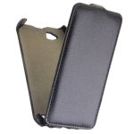 Чехол для Fly IQ4490i флип кожзам №1 <черный>