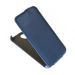 Чехол для Fly IQ4502 флип кожзам №1 <синий>