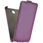 Чехол для Fly IQ4505 флип кожзам №1 <фиолетовый>