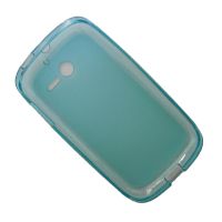 Promisemobile.ru: купить Чехол Huawei C8655 силиконовый матовый <голубой>, продажа Чехол Huawei C8655 силиконовый матовый <голубой>