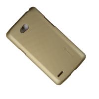 Чехол для LG D380 (L80) задняя крышка пластик ребристый Nillkin <золото> ― Оптовый PromiseMobile