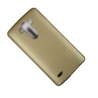 Чехол для LG D855 (Optimus G3) задняя крышка пластик ребристый Nillkin <золотой> ― Оптовый PromiseMobile