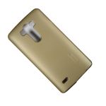 Чехол для LG D855 (Optimus G3) задняя крышка пластик ребристый Nillkin <золото>