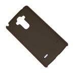 Чехол для LG H540 (G4 Stylus) задняя крышка пластик ребристый Nillkin <коричневый>