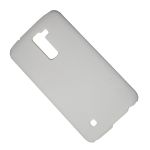 Чехол для LG K410 (K10) задняя крышка пластик ребристый Nillkin <белый>