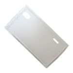 Чехол для LG P940 силиконовый матовый <прозрачный>