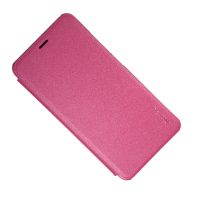 Чехол для Meizu M3 Mini флип боковой пластик-кожзам Nillkin Sparkle <розовый> ― Оптовый PromiseMobile