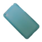 Чехол для Meizu M9 силиконовый матовый <голубой>