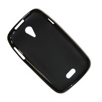 Чехол для Micromax A092 силиконовый матовый <черный> ― Оптовый PromiseMobile