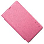 Чехол для Microsoft 532 Dual флип боковой пластик-кожзам Nillkin Sparkle <красный>