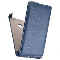 Чехол для Microsoft 532 Lumia Dual Sim флип кожзам №1 <синий> ― Оптовый PromiseMobile