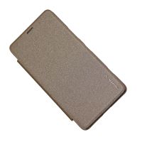 Чехол для Microsoft 950 Dual флип боковой пластик-кожзам Nillkin Sparkle <золото> ― Оптовый PromiseMobile