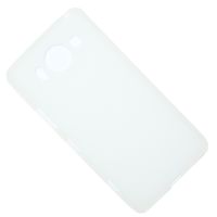 Чехол для Microsoft 950 Lumia силиконовый матовый <белый> ― Оптовый PromiseMobile