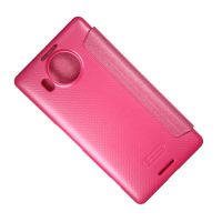 Чехол для Microsoft 950 XL Dual флип боковой пластик-кожзам Nillkin Sparkle <красный> ― Оптовый PromiseMobile