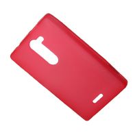 Чехол для Nokia 502 Asha Dual Sim силиконовый матовый <красный> ― Оптовый PromiseMobile