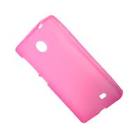 Чехол для Nokia X/X+ силиконовый матовый <розовый> ― Оптовый PromiseMobile