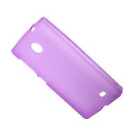 Чехол для Nokia X/X+ силиконовый матовый <фиолетовый> ― Оптовый PromiseMobile