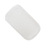 Чехол для Samsung S5670 (Galaxy Fit) силиконовый матовый <прозрачный>