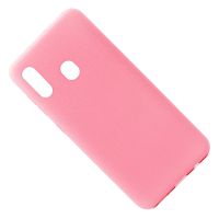 Чехол для Samsung SM-A205F (Galaxy A20), SM-A305F (Galaxy A30) силиконовый с блестками <розовый песок> ― Оптовый PromiseMobile