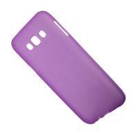 Чехол для Samsung SM-E700 (Galaxy E7) силиконовый матовый <фиолетовый> ― Оптовый PromiseMobile