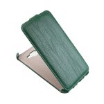 Чехол для Samsung SM-E700 (Galaxy E7) флип кожзам №1 <зеленый>