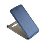 Чехол для Samsung SM-E700 (Galaxy E7) флип кожзам №1 <синий>