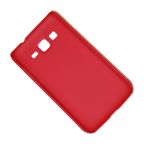 Чехол для Samsung i8580 (Galaxy Core Advance) задняя крышка пластик ребристый Nillkin <красный>