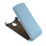 Чехол для Sony MT27 (Xperia Sola) флип кожзам №1 <голубой>