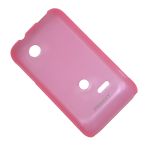 Чехол для Sony ST21i, ST21i2 (Xperia Tipo) задняя крышка пластиковый Pisen <розово-прозрачный>