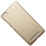 Чехол для Xiaomi Mi4s задняя крышка пластик ребристый Nillkin <золото>