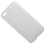 Чехол для Xiaomi Mi5c силиконовый матовый <бело-прозрачный>