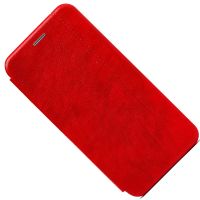 Чехол для Xiaomi Redmi 8A флип боковой кожзам №3 <красный> ― Оптовый PromiseMobile
