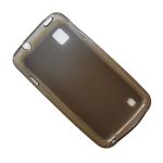 Чехол для ZTE V889D силиконовый матовый <серый>