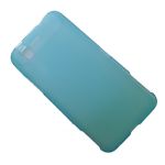 Чехол для ZTE V988 силиконовый матовый <голубой>
