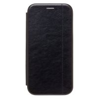 Чехол для Apple iPhone 15 Plus флип боковой кожзам №3 <черный> ― Оптовый PromiseMobile