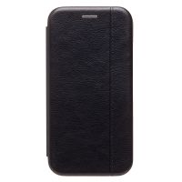 Чехол для Apple iPhone 16 флип боковой кожзам №3 <черный> ― Оптовый PromiseMobile