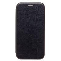 Чехол для Apple iPhone 16 Pro флип боковой кожзам №3 <черный> ― Оптовый PromiseMobile
