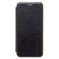 Чехол для Realme 8i (RMX3151) флип боковой кожзам №3 <черный> ― Оптовый PromiseMobile