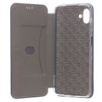 Чехол для Samsung SM-A045F (Galaxy A04) флип боковой кожзам №3 <синий>