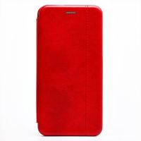 Чехол для Samsung SM-G996B (Galaxy S21 Plus) флип боковой кожзам №3 <красный> ― Оптовый PromiseMobile